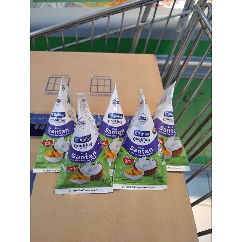 

[ellenka] santan cair 65ml paket isi 5 /ellenka cooking series/kara santan