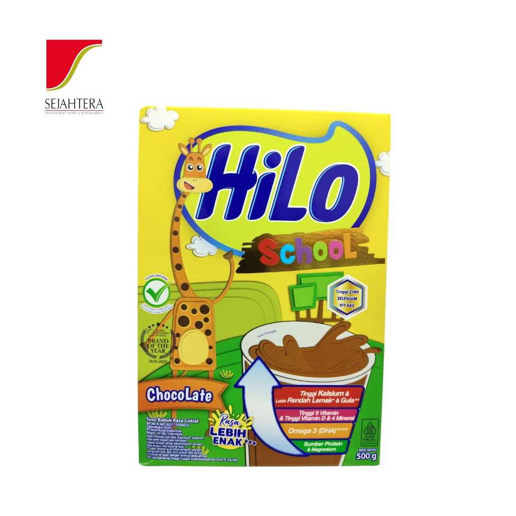 

Hilo School Berbagai Rasa ( Madu, Chocolate ) 500 gr BOX