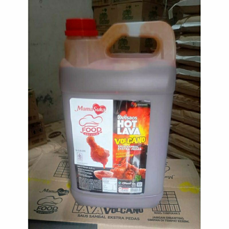 

Mamasuka Hot Lava Volcano 6,2kg, (Delisaos Hot Lava Volcano)