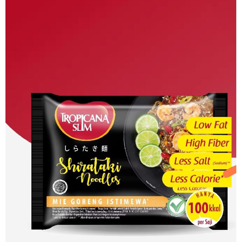 

PO3D - Tropicana Slim Shirataki Noodle 71 gram