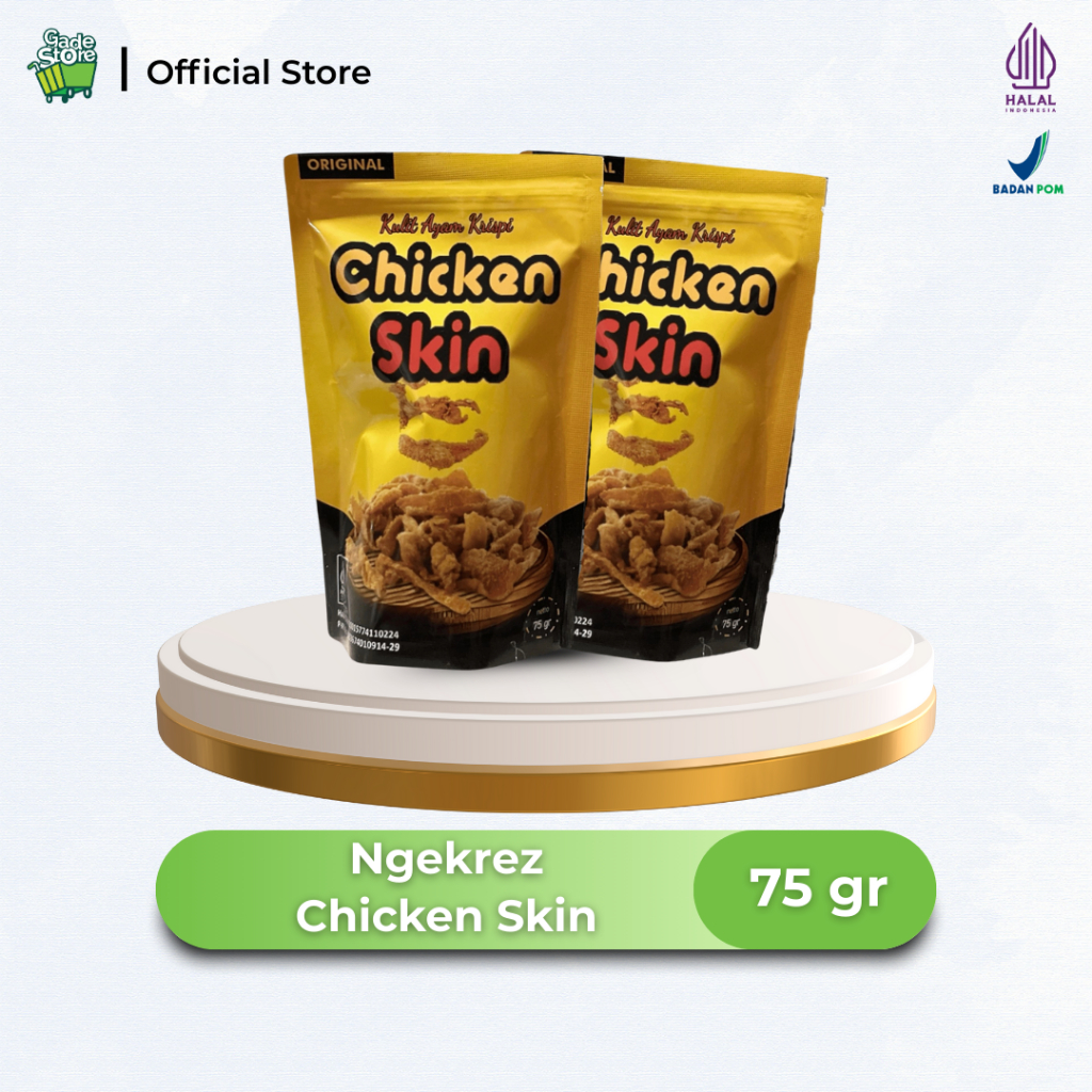 

Chicken Skin 75 gr - Ngekrez