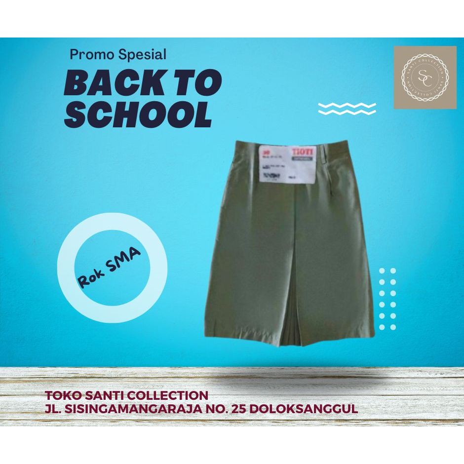 Rok SMA Abu-Abu Tetrex, Seragam Sekolah Tioti