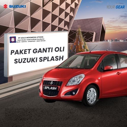 Paket Ganti Oli Mobil Suzuki Splash