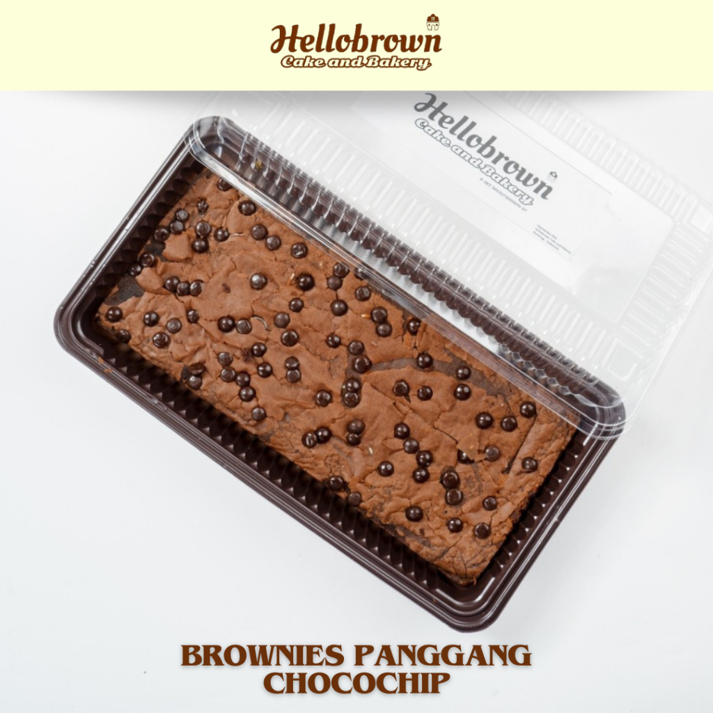 

Hellobrown Brownies Panggang Chocochip | Kue
