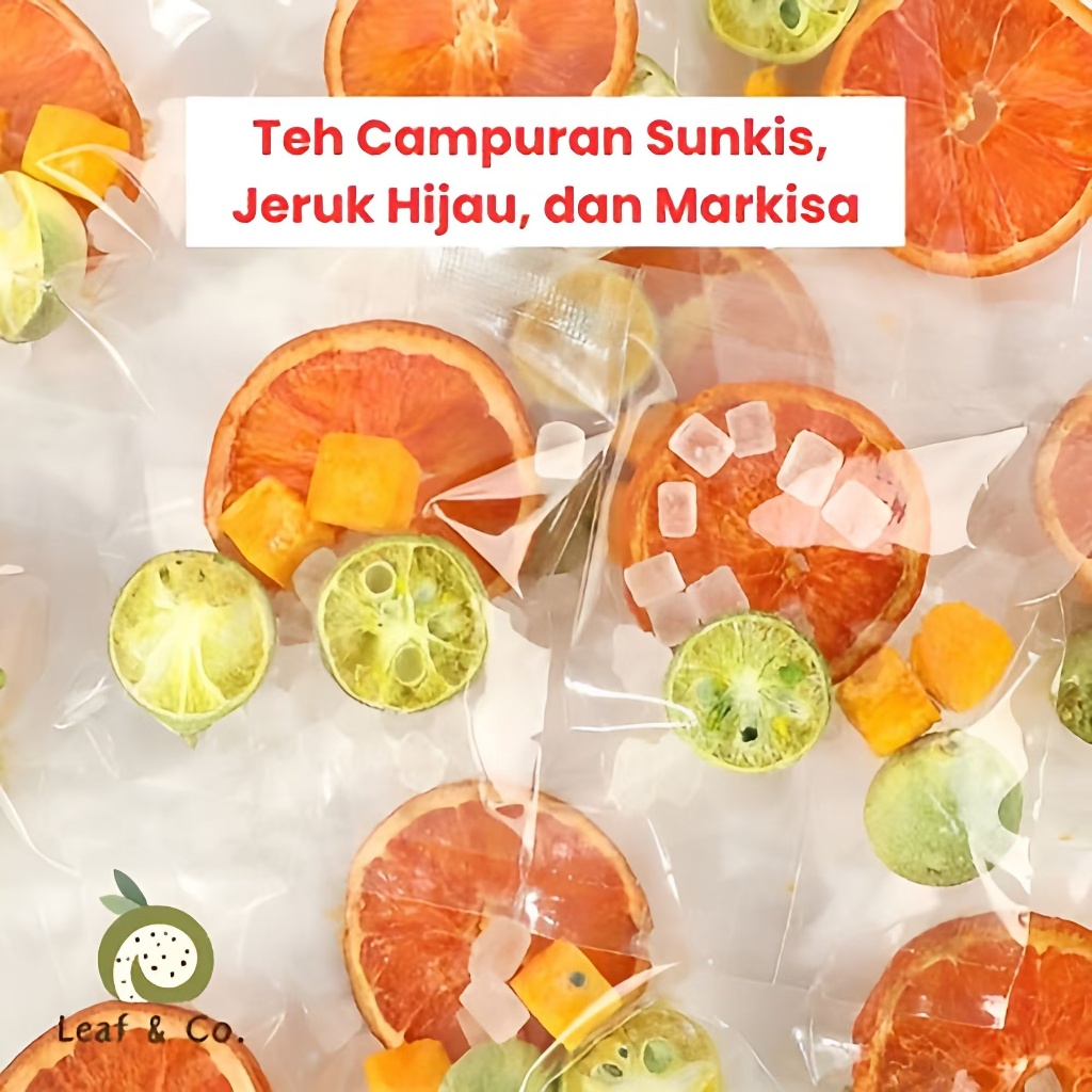 

Teh Buah Campuran Sunkis, Jeruk Hijau, dan Markisa / Vitamin C Oranges Green Citrus Passion Fruit Tea