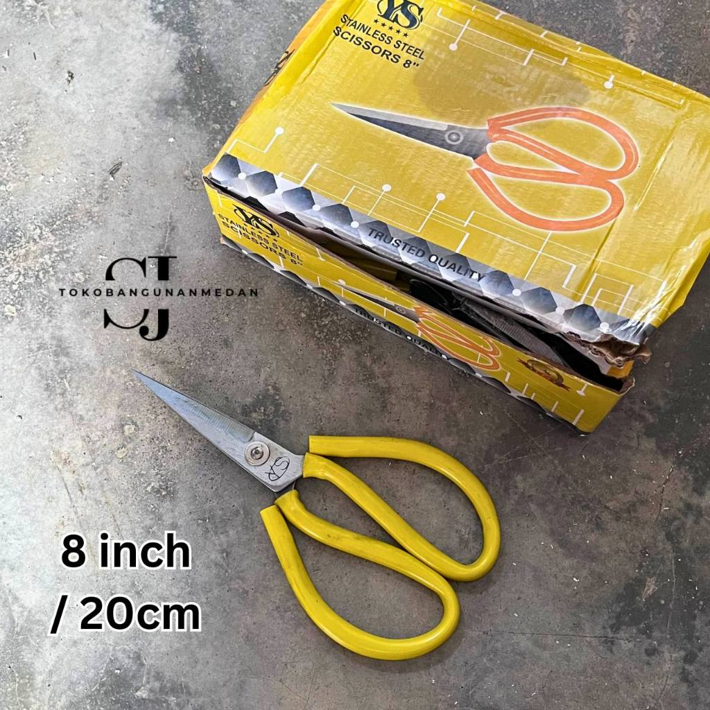 

Gunting Kodok Kulit Serbaguna YS 8 inch