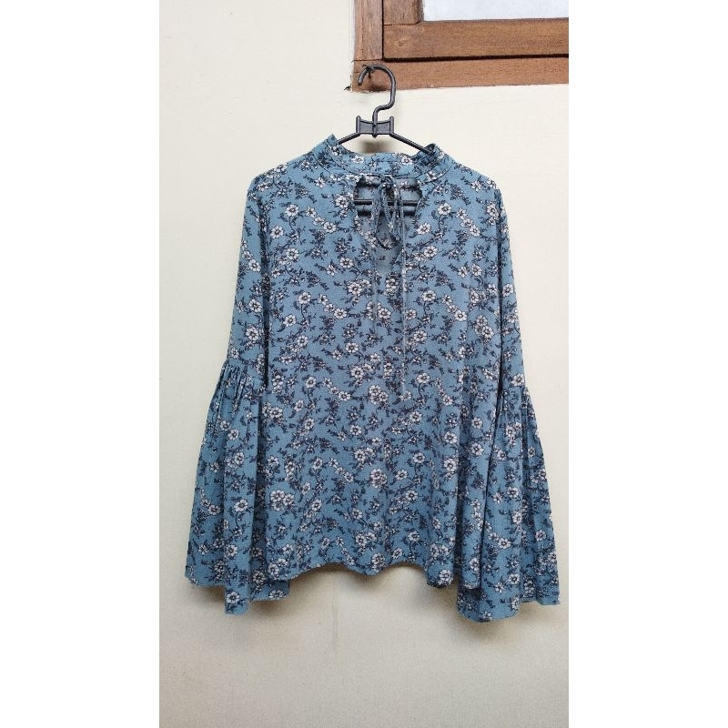 PRELOVED ATASAN MOTIF WANITA ATASAN MUSLIM
