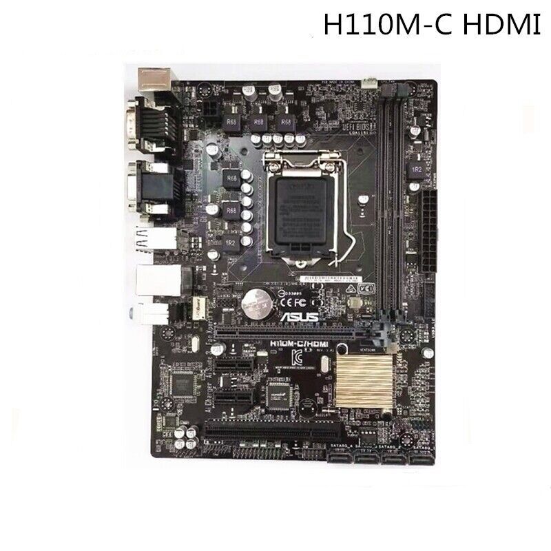 Motherboard H110 asus/gigabite/asrok/dll