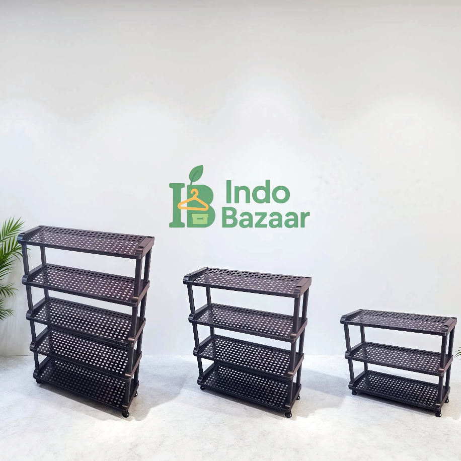 Rak Sepatu Plastik Susun Murah Plastik Rak Plastik Lengkap 3 Susun 4 Susun 5 Susun