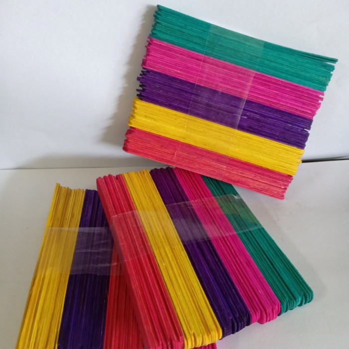 (1 PCS) STICK ES CREAM / STIK ES KRIM WARNA SUPER TEBAL HALUS