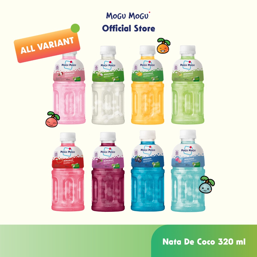 

Mogu Mogu Drinks - Minuman Nata De Coco - Halal 320ml