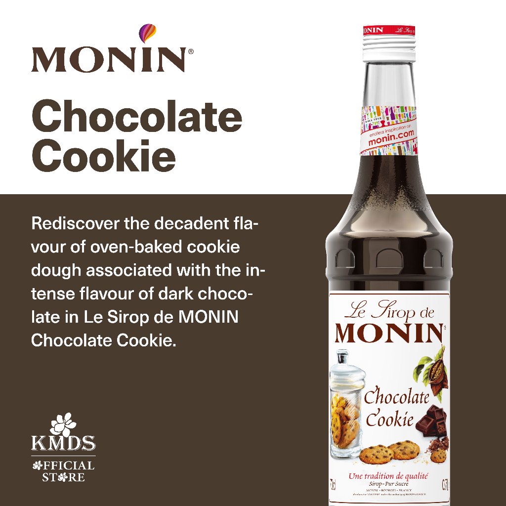 

MONIN Chocolate Cookie syrup 70 CL 700 ML