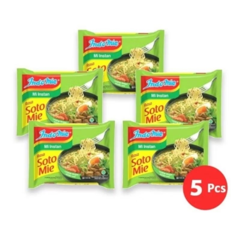 

Ready Indomie Rasa Soto 5pcs