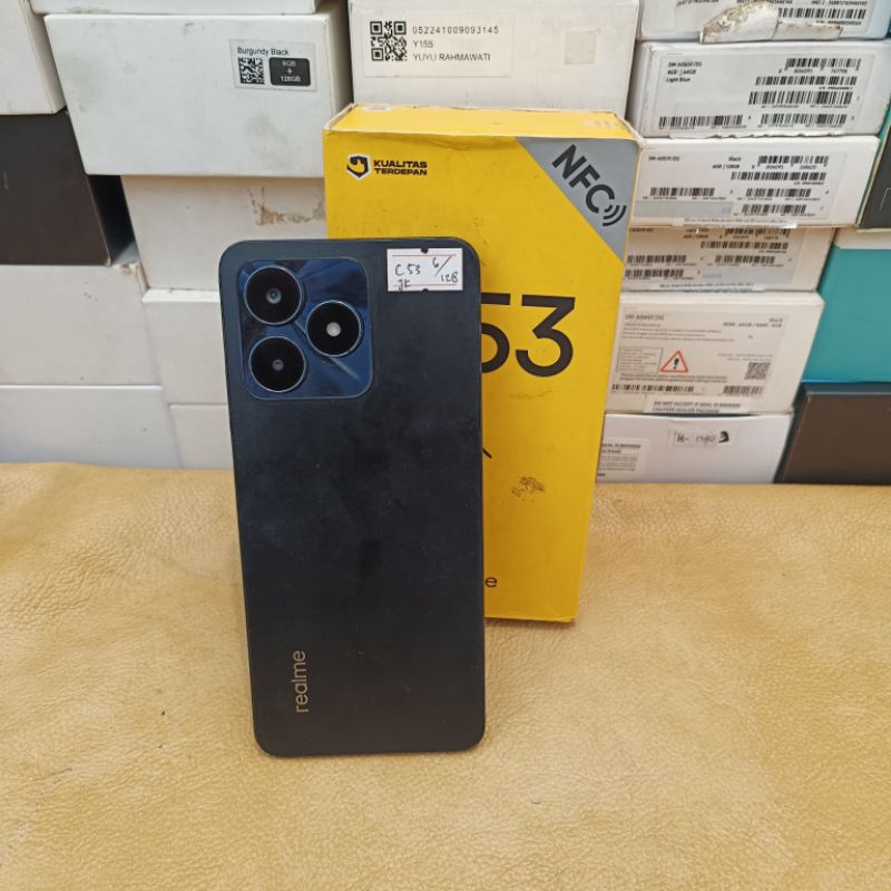 Realme C53 RAM 6/128GB Fullset - Hp Second Murah Berkualitas dan Bergaransi