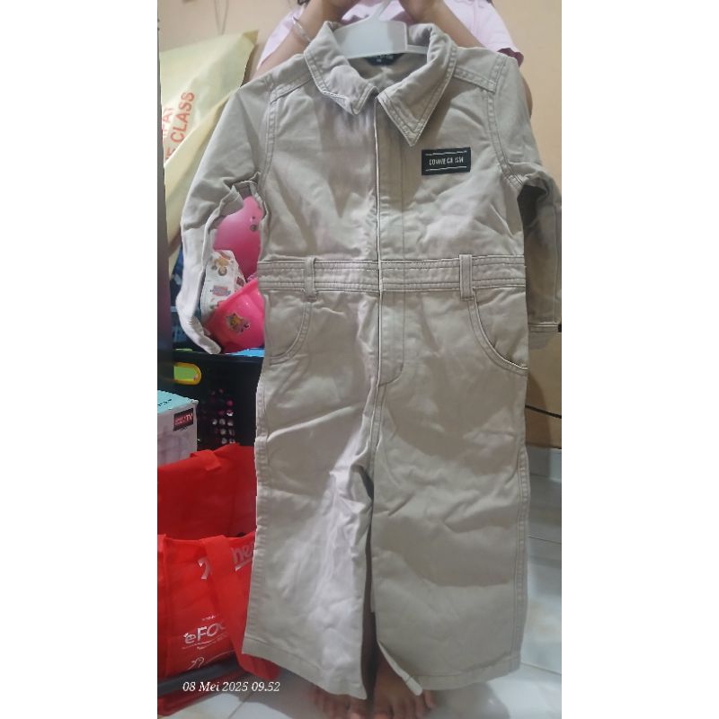 ROMPER/JP/JUMPSUIT COMME CA ISM ANAK Usia 3 Tahun PRELOVED