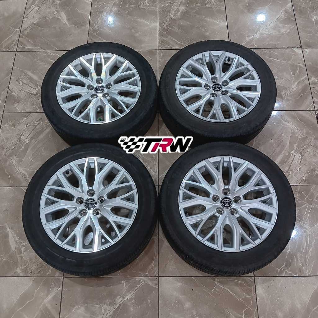 Paket Ban Velg Bekas Copotan Mobil Replika Camrry ring 18 Baut 5x114,3 Ban Gt Radial 235 55 R18