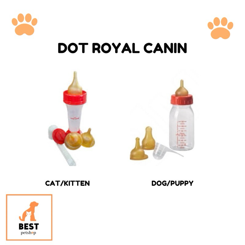botol dot royal canin kucing dan anjing