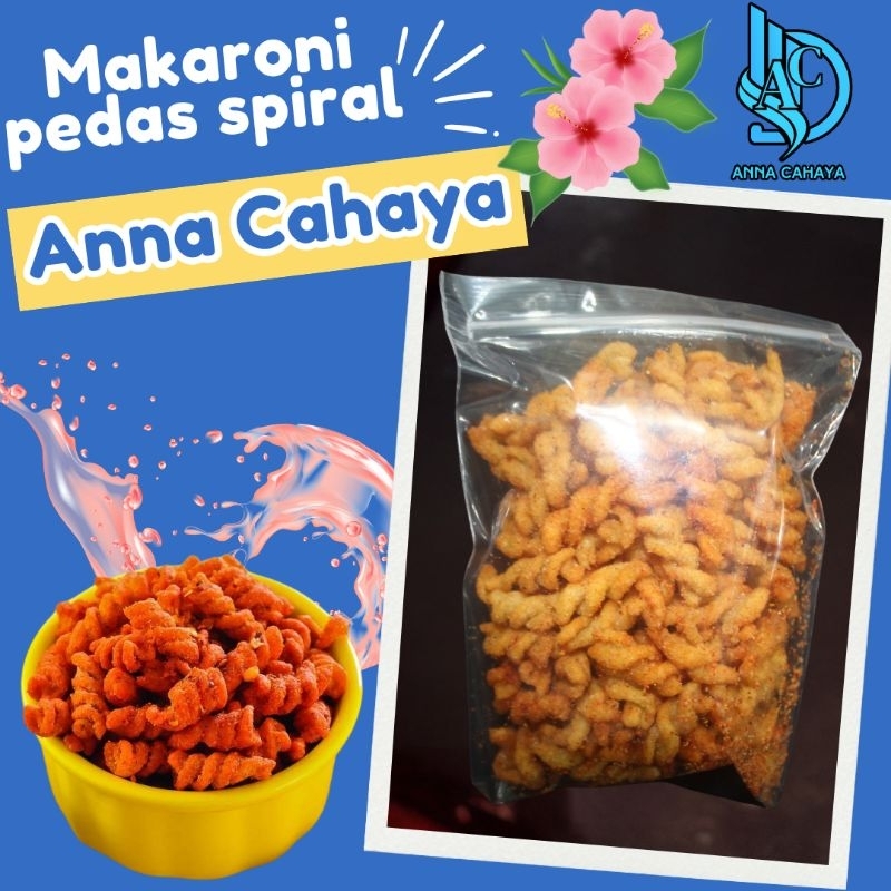 

Makaroni pedas spiral kemasan ekonomis - cemilan kering - Snack kering - kue kering - kue lebaran