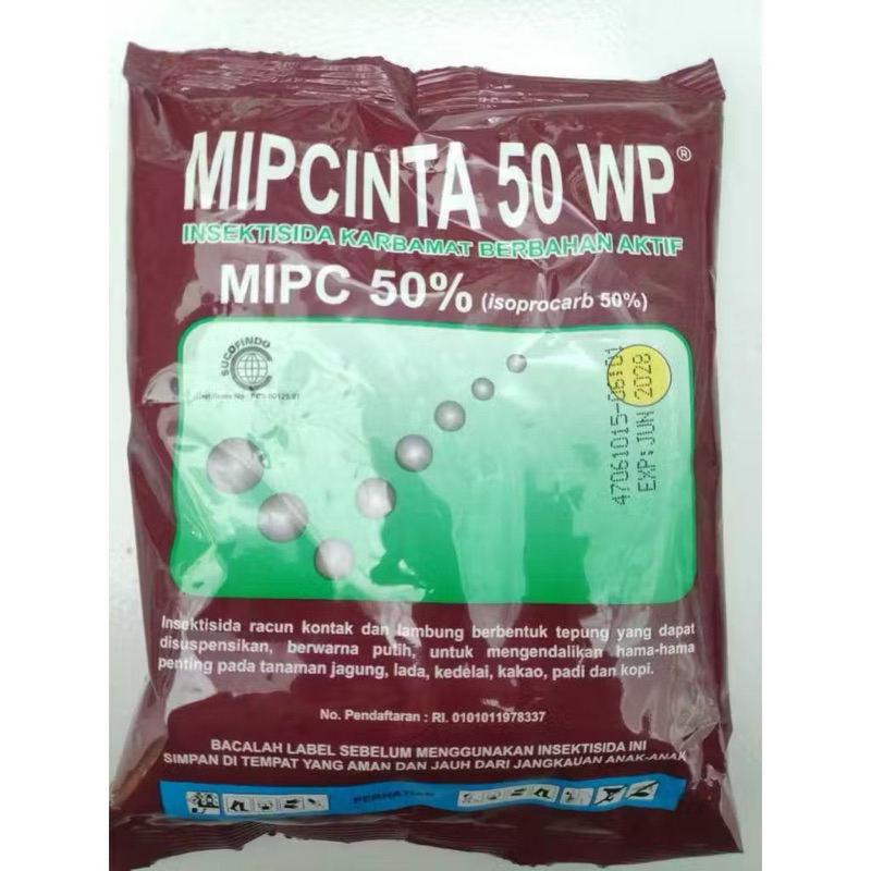 MIPCINTA 50 WP 100 GRAM INSEKTISDA HAMA BELALANG, SEMUT DLL