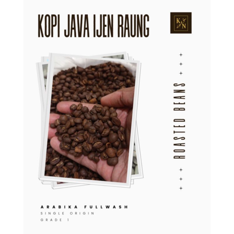 

Roasted Beans Arabika Java Ijen Raung -250 gr-