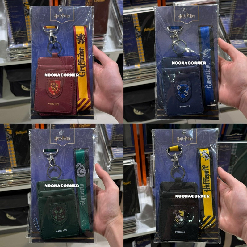 

New Estudee ‼️ Card Holder Lanyard Leather Harry Potter Collections (Gryffindor / Ravenclaw / Slytherin / Hufflepuff)