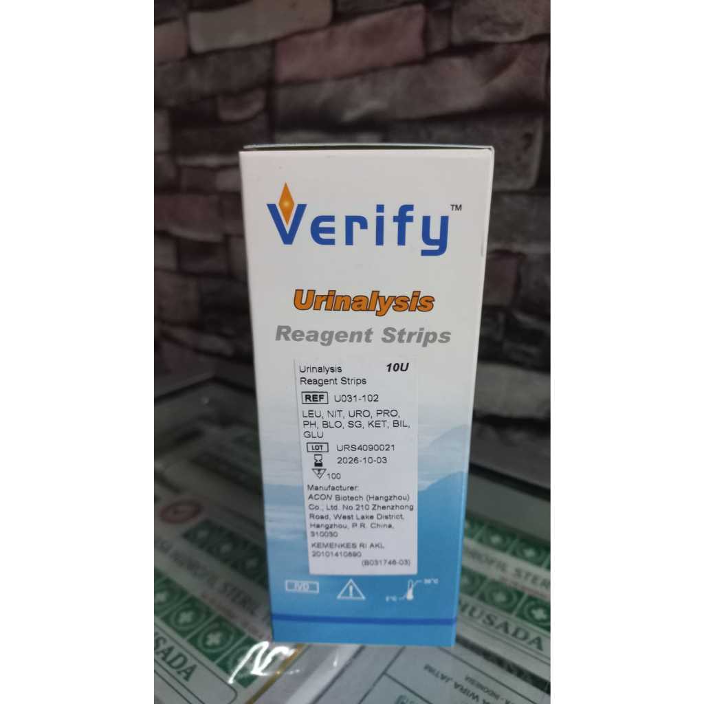 VERIFY Urine Strip 10 parameter 100strip