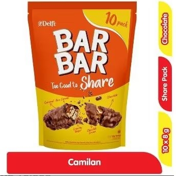 

Delfi Bar Bar Share it Share Pack 80g