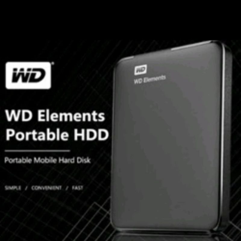 WD ELEMENTS EXTERNAL 1TB HDD WD ELEMENTS EXTERNAL LIKE NEW FULL BOX