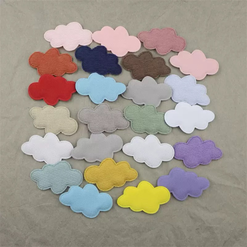 5pcs Patch Emblem Renda Kur Perak Emas Hiasan Hantaran Mahar Rustic Craft Pita Dekorasi