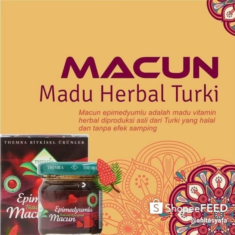 

Macun Turkiye Original 12gr 72g Expired 2030