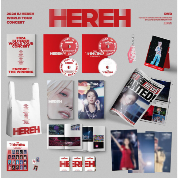 [PO] IU - 2024 IU HEREH World Tour Concert DVD / BLURAY / SET VER
