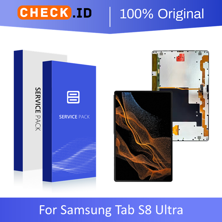[ CHECK.ID ] LCD ONLY FOR SAMSUNG TAB S8 ULTRA SM-X906 14.6" INCH ORIGINAL