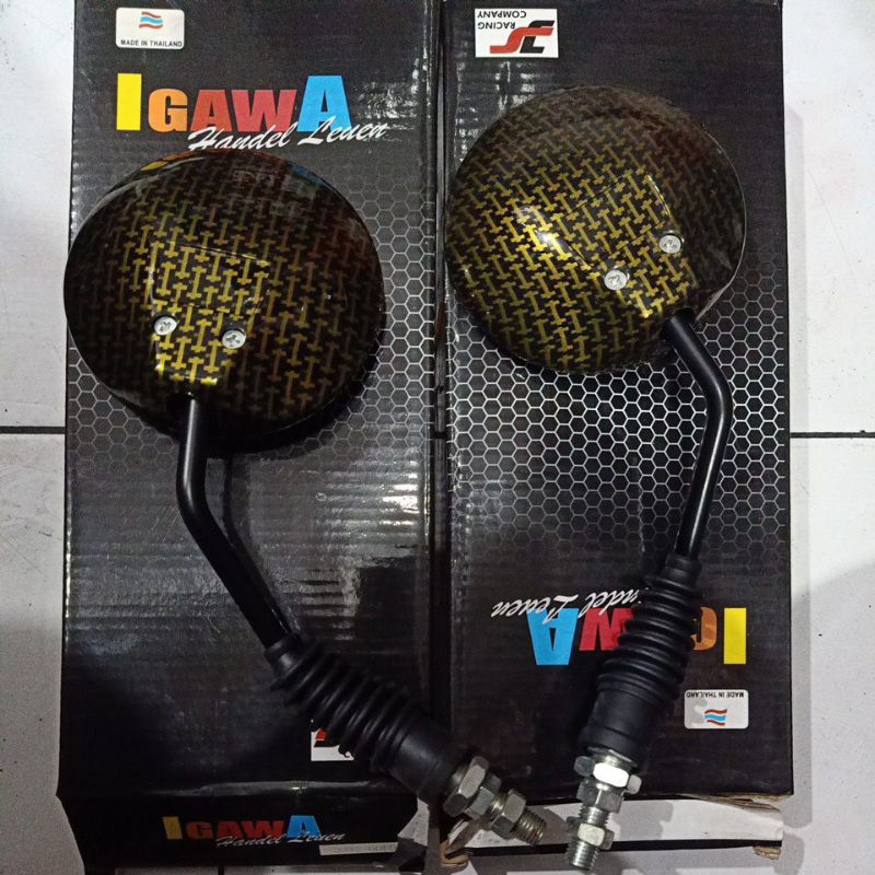 SPION IGAWA BULAT HITAM GOLD UNIVERSAL