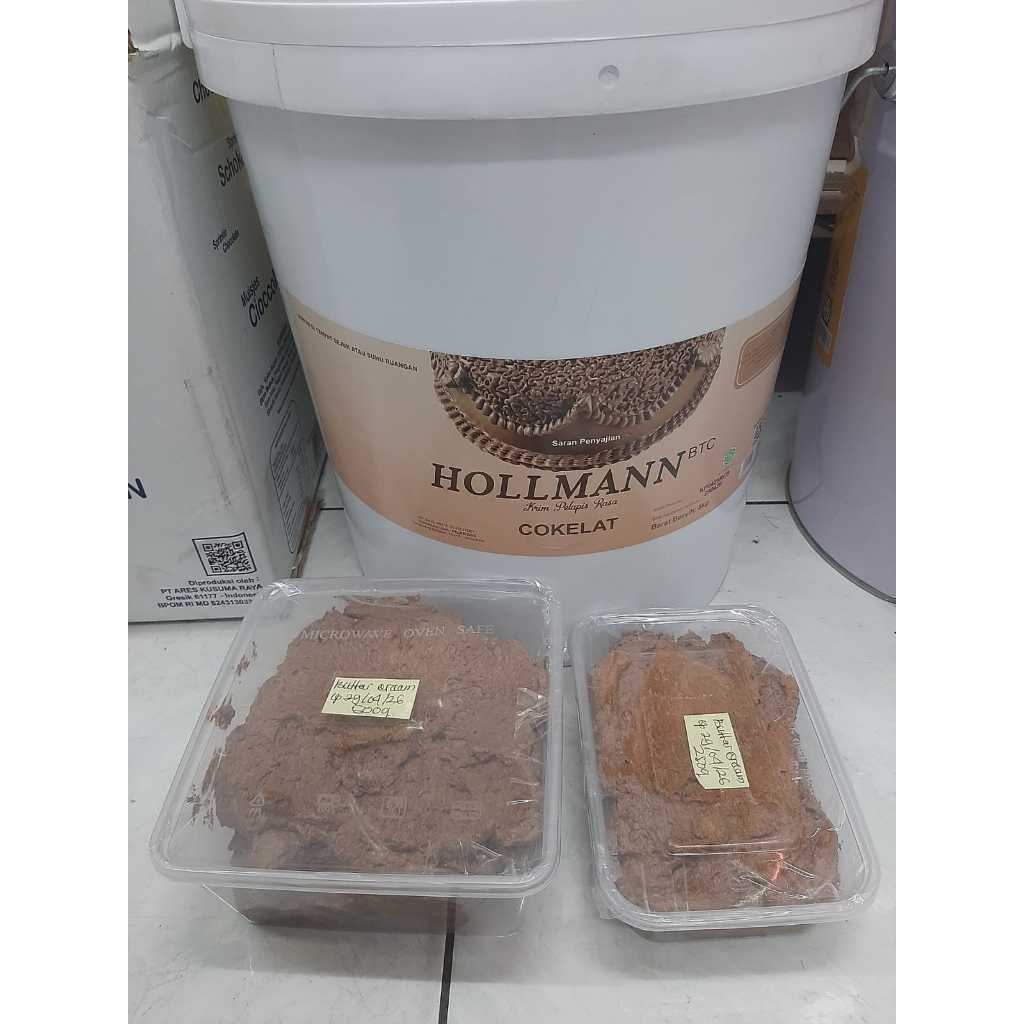 

Hollman Buttercream Cokelat repack 500gr