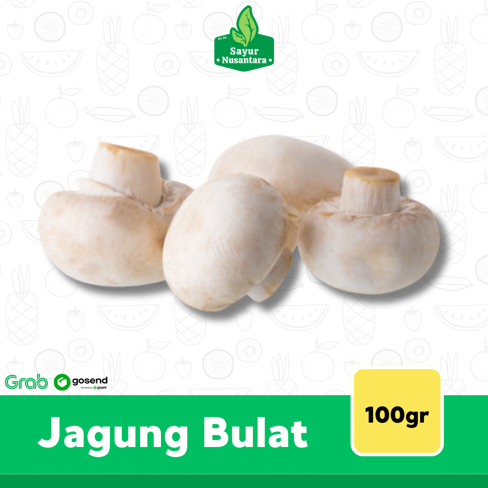 

Jamur Bulat / Jamur Kancing 100gr - Sayur Nusantara