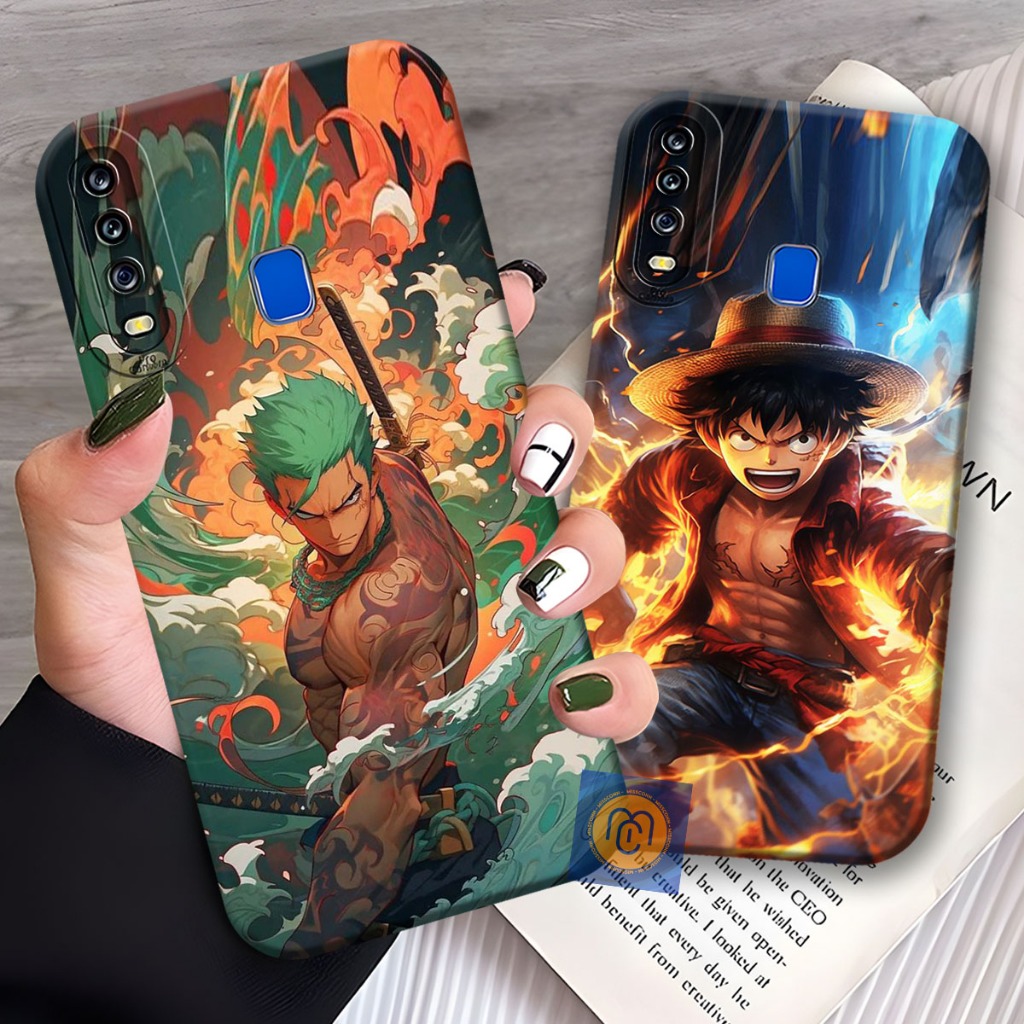 Case Softcase Vivo Y11/Y12/Y12i/Y15/Y17/Y19 Motif Anime Cowok Keren - Case Kekinian - Softcase Bahan