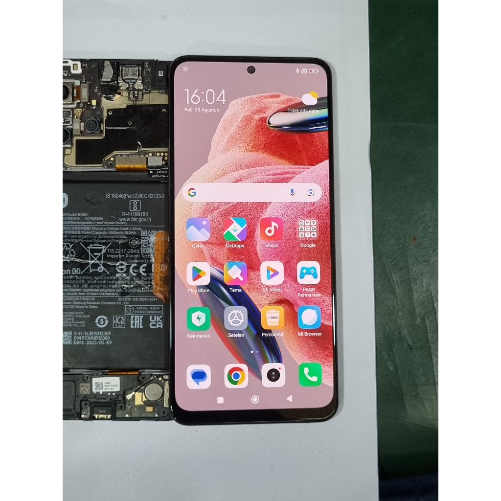 LCD XIAOMI POCO X5 5g ORIGINAL SECOND COPOTAN 2ND