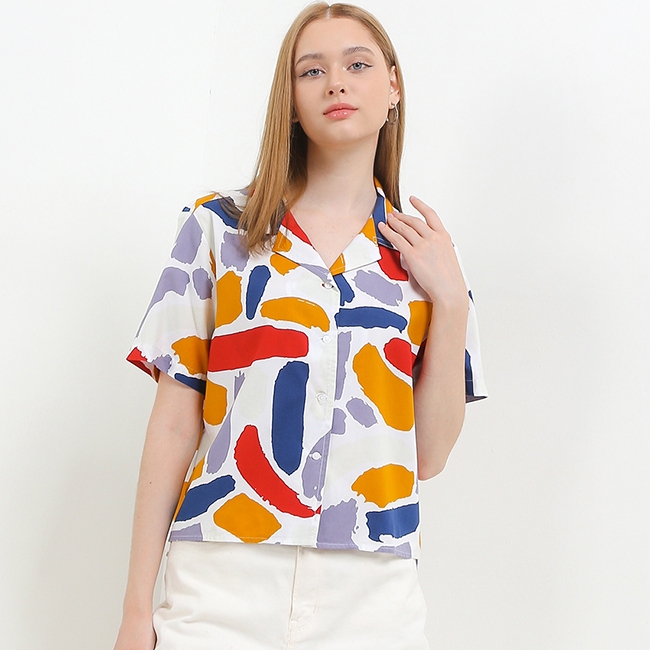 Hush Puppies Kemeja Wanita Bixie White