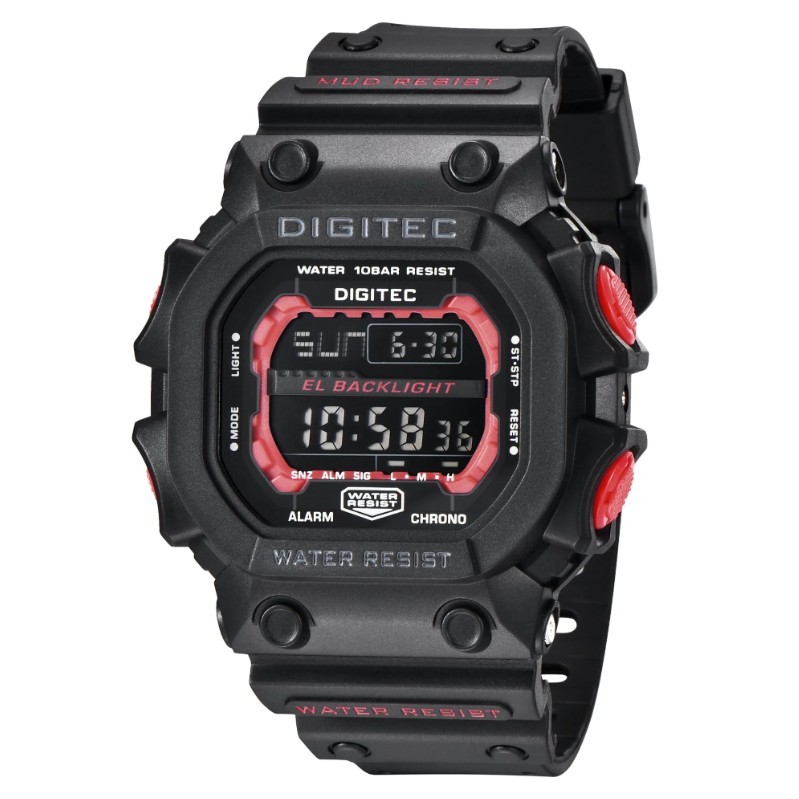 Digitec DG-5012T Jam Tangan Digital Tahan Air Original DG 5012
