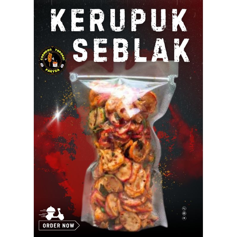 

KERUPUK SEBLAK 500 gr