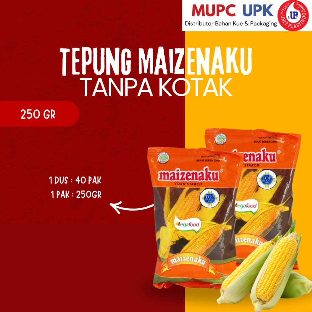 

Tepung Maizenaku / Maizenaku Tanpa Kotak 250Gr / Maizenaku kemasan 250gr