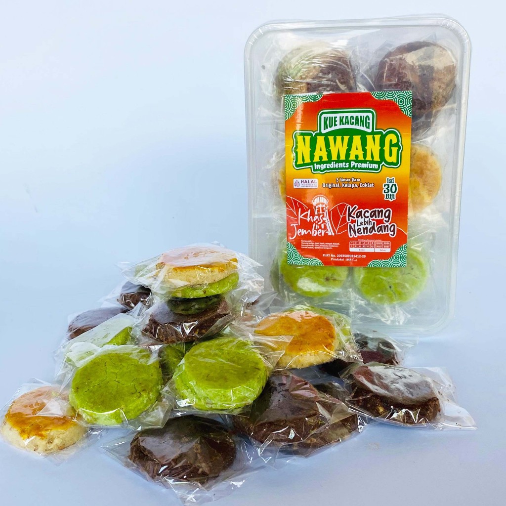 

Kue Kacang Nawang 30 Biji Campur Khas Jember