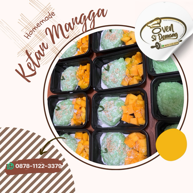 

Mango Sticky Rice/Ketan Mangga/ Manggo Sticky Rice/ Mangga ketan thailand/ ketan mangga ala Si Demang