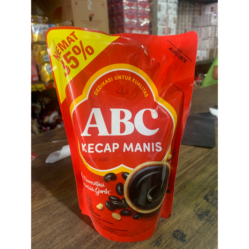 

Kecap Refil ABC 600 gram per pcs exp date Mei 2026