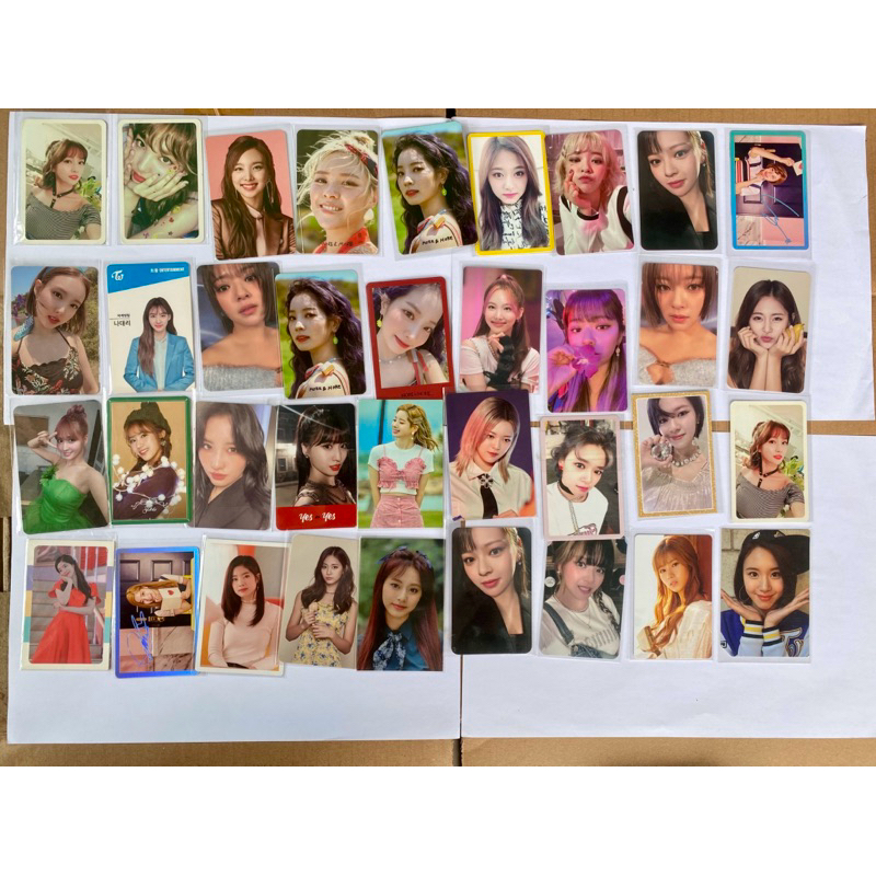 Official Twice photocard part 2 album nayeon jeongyeon momo sana jihyo mina dahyun chaeyoung tzuyu t