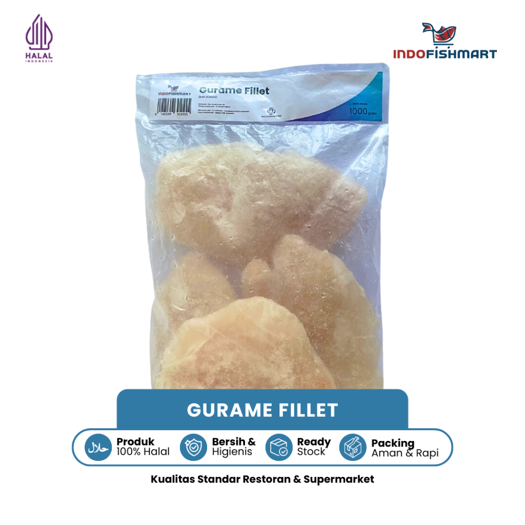 

Ikan Gurame Fillet Boneless Frozen 500 Gram
