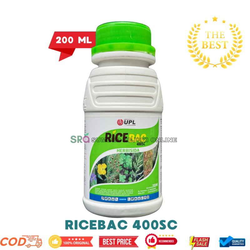 HERBISIDA PADI RICEBAC 400SC ISI 200ML