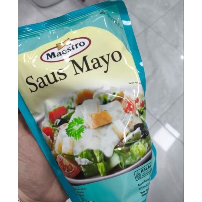 

Maestro Saus Mayo 500gr – Mayones Ekonomis, Tekstur Lebih Cair, Rasa Tetap Lezat
