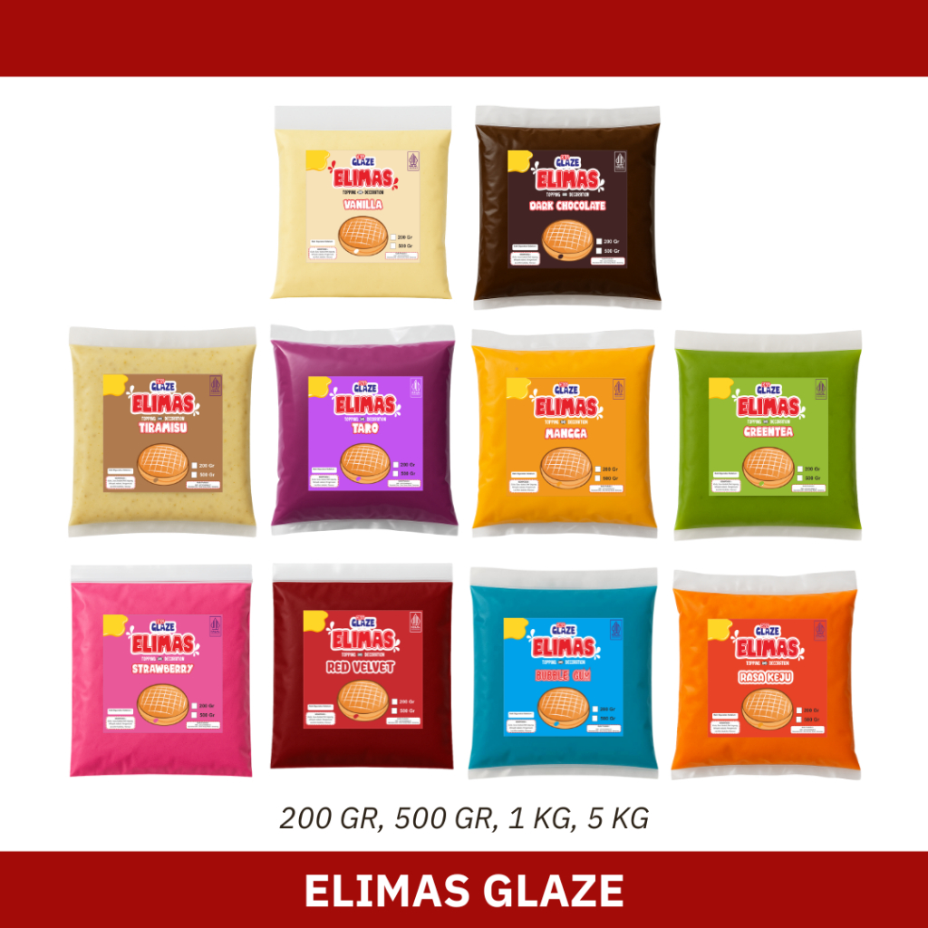 

Elimas Dipp Glaze 200 Gr | sinarserayuabadimulia