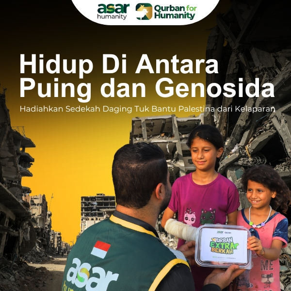 

Kelaparan Menghantui Rakyat Gaza, Sedekah Daging Bantu Selamatkan Palestina